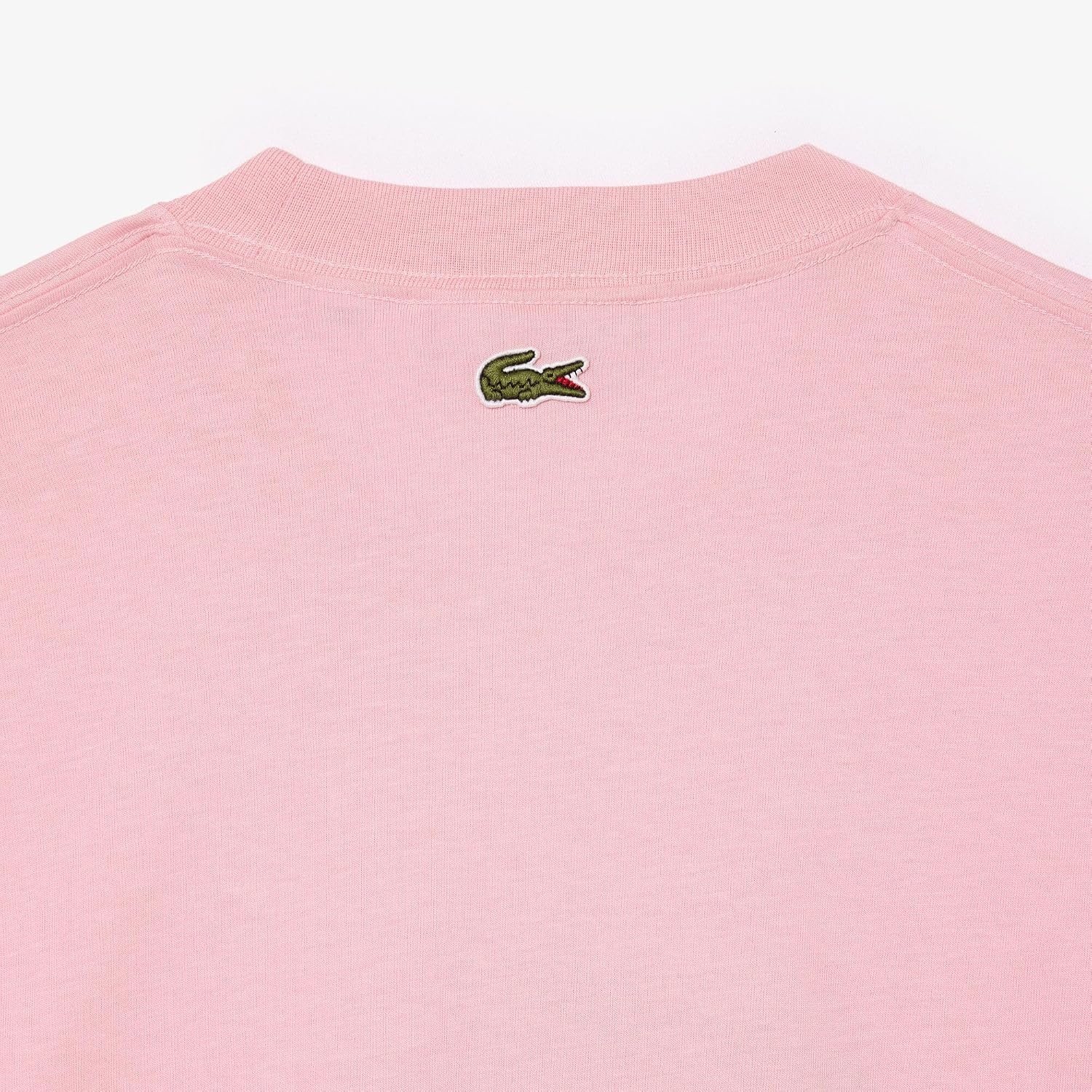 image:imageLacoste Cotton Jersey Signature Print TShirtLotus Signature