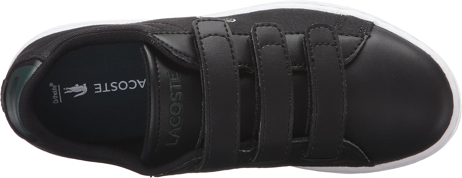image:imageLacoste Infants Carnaby Evo SneakerBlackWhite Strap