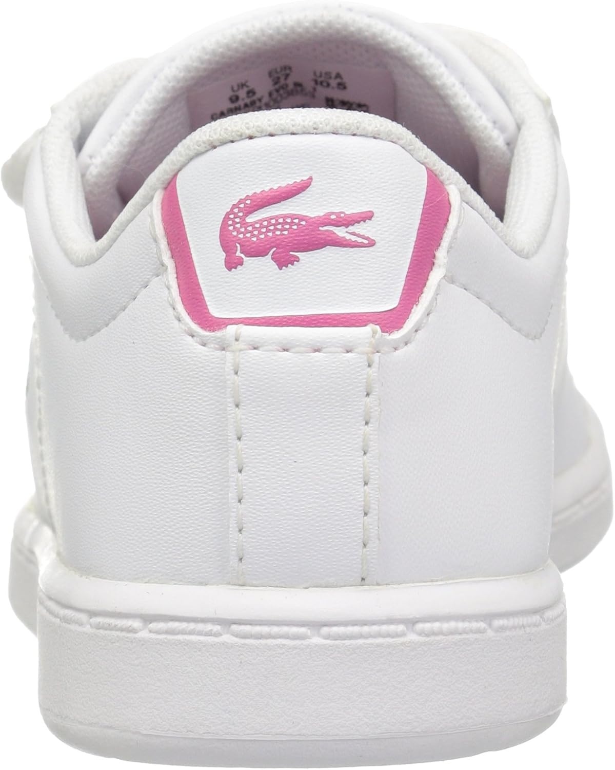 image:imageLacoste Infants Carnaby Evo SneakerHempWhiteBlack 40