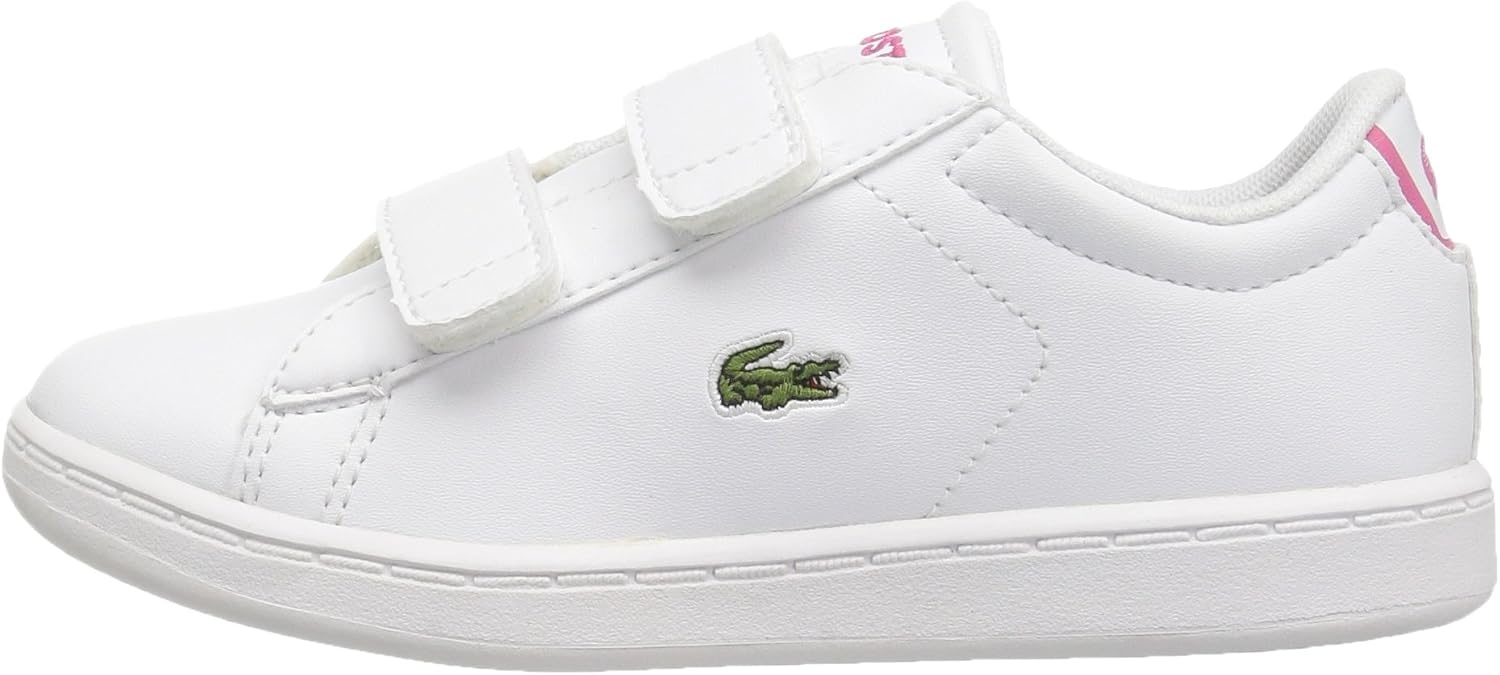 image:imageLacoste Infants Carnaby Evo SneakerHempWhiteBlack 40