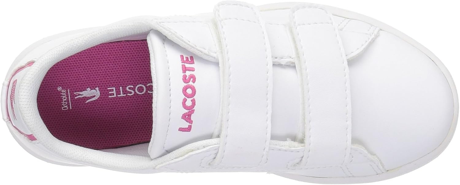 image:imageLacoste Infants Carnaby Evo SneakerHempWhiteBlack 40