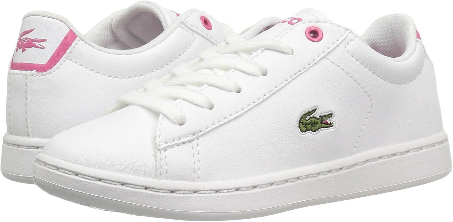 image:imageLacoste Infants Carnaby Evo SneakerHempWhiteBlack 50