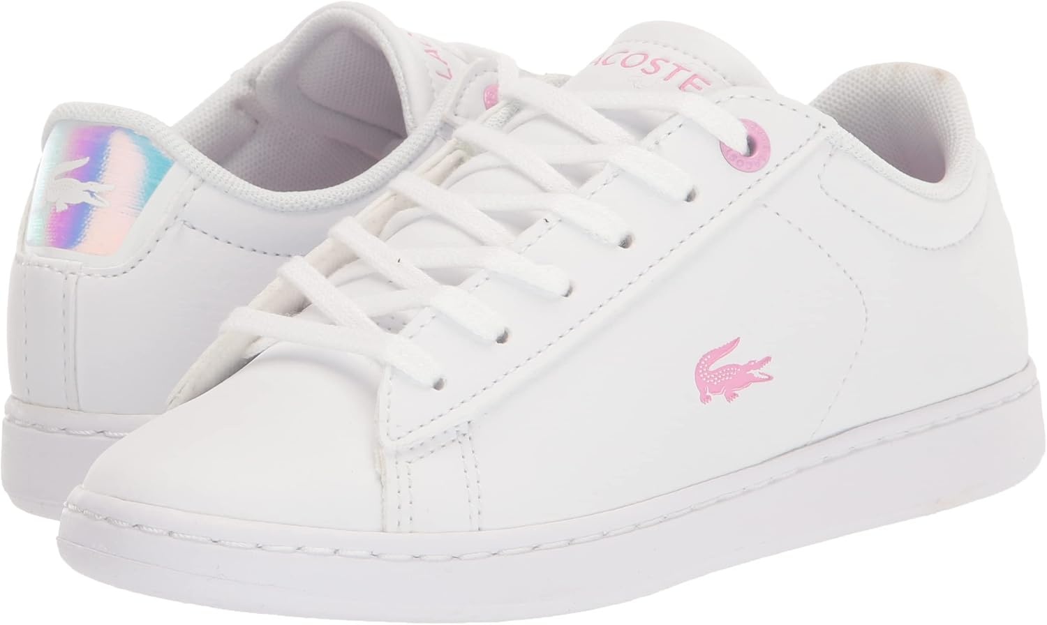 image:imageLacoste Infants Carnaby Evo SneakerNeochromatic Pop White