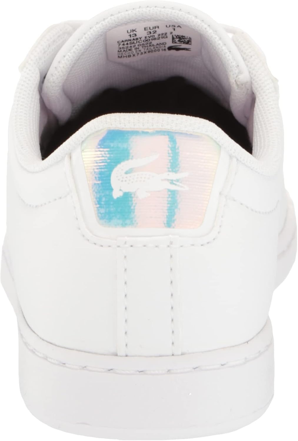 image:imageLacoste Infants Carnaby Evo SneakerNeochromatic Pop White