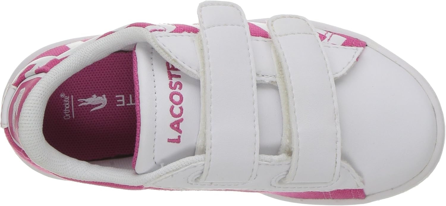 image:imageLacoste Infants Carnaby Evo SneakerPinkWhite 50