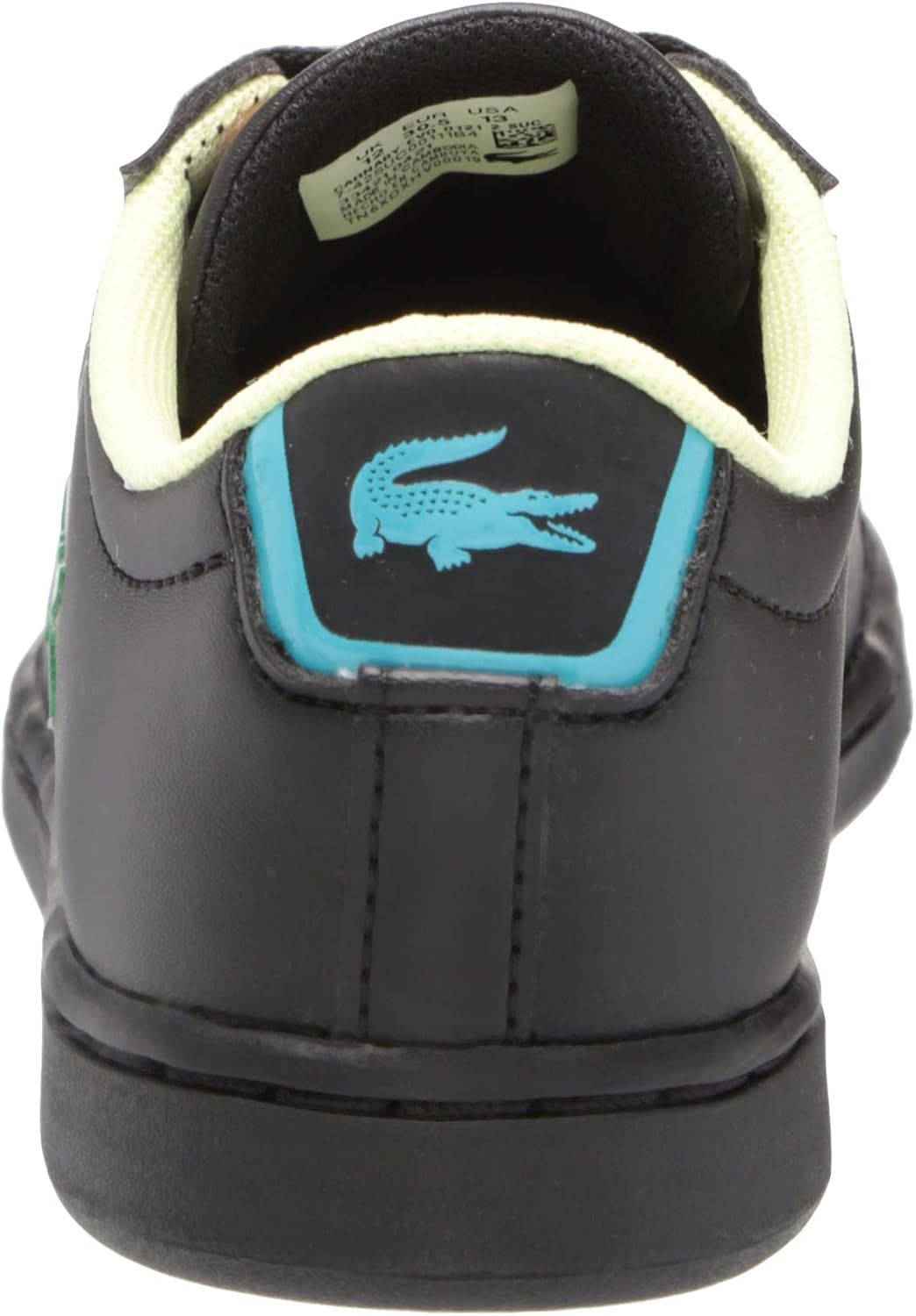 image:imageLacoste Infants Carnaby Evo SneakerSilver ChineGerberaLarch Green 10