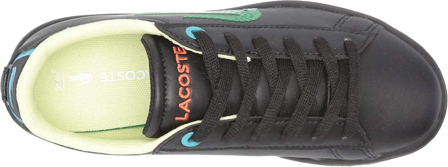 image:imageLacoste Infants Carnaby Evo SneakerSilver ChineGerberaLarch Green 10