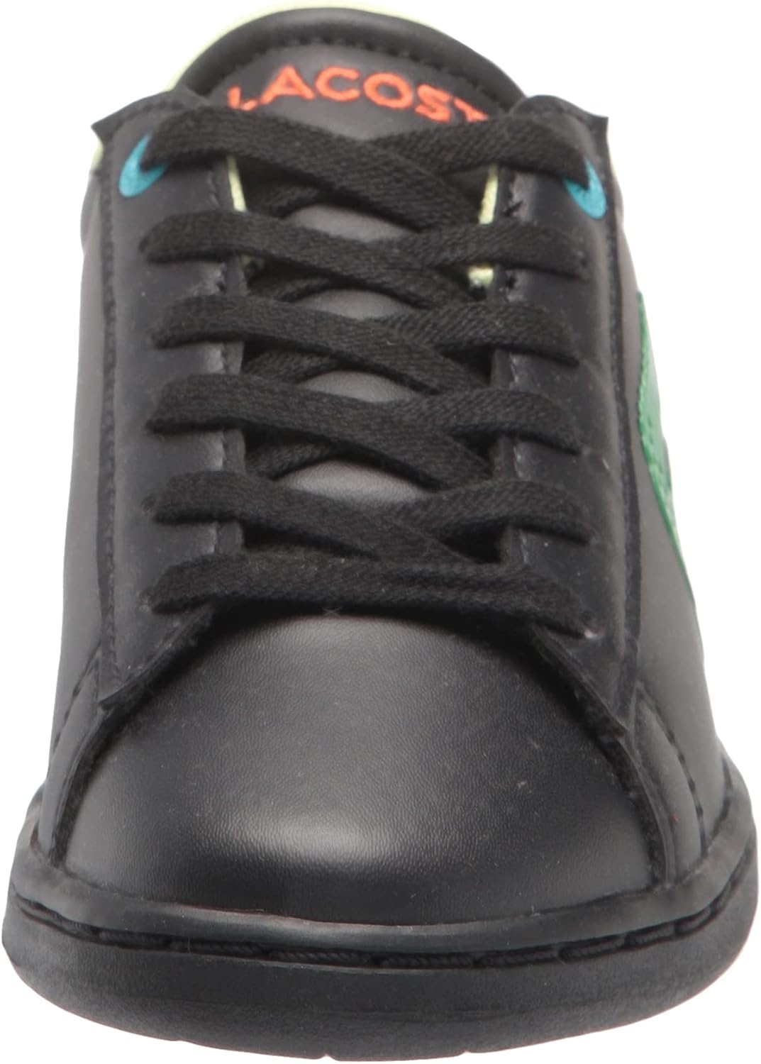 image:imageLacoste Infants Carnaby Evo SneakerSilver ChineGerberaLarch Green 10
