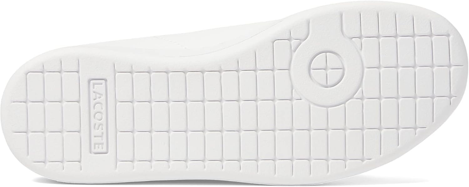 image:imageLacoste Infants Carnaby Evo SneakerWhiteGlossLogMarzipanJava Blue 10