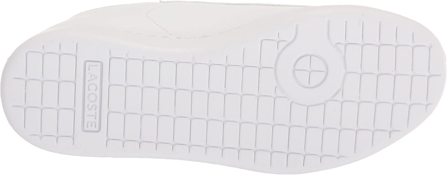 image:imageLacoste Infants Carnaby Evo SneakerWhiteGlossLogMarzipanJava Blue 10