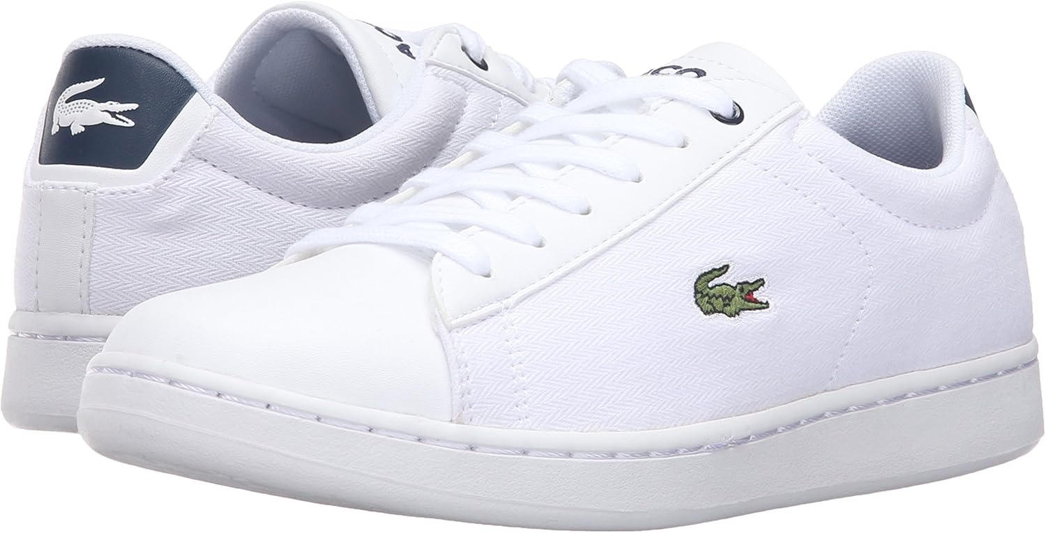 image:imageLacoste Infants Carnaby Evo SneakerWhiteNavy Strap
