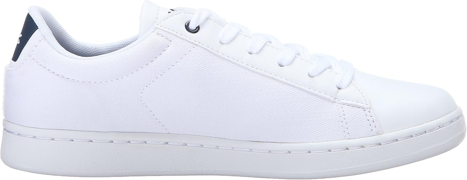 image:imageLacoste Infants Carnaby Evo SneakerWhiteNavy Strap