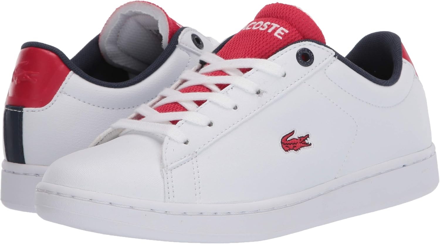 image:imageLacoste Infants Carnaby Evo SneakerWhiteRed