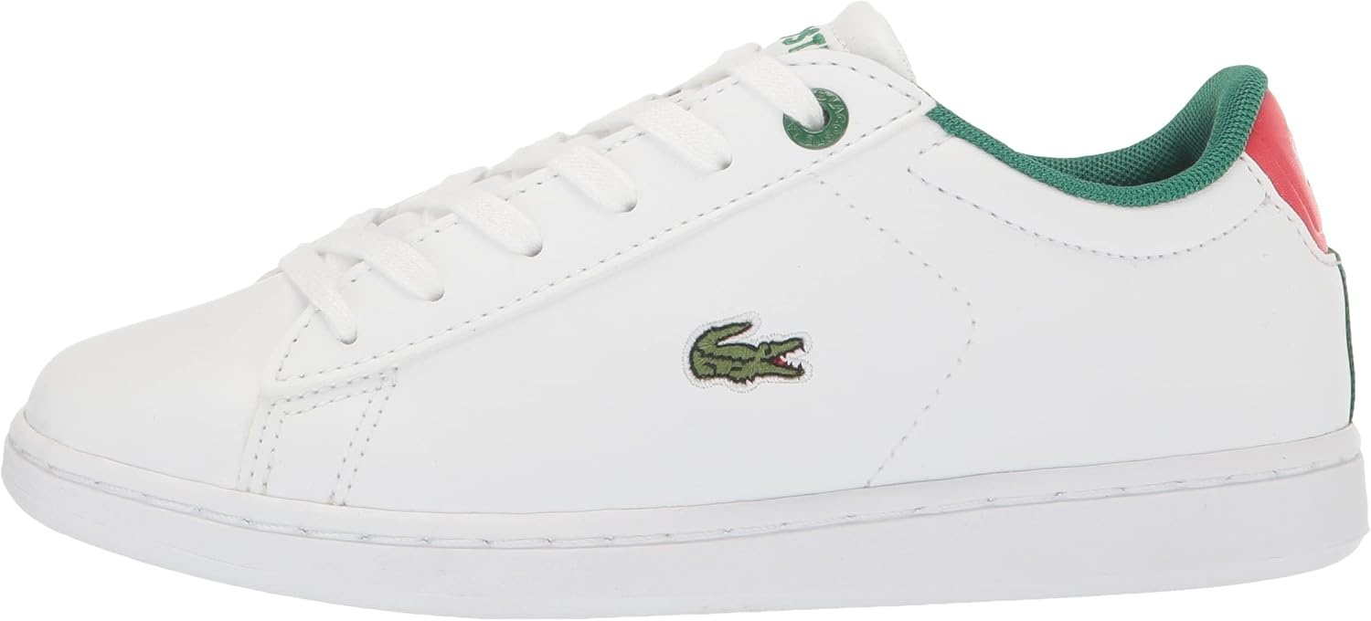 image:imageLacoste Infants Carnaby Evo SneakerWhtGrnGrn