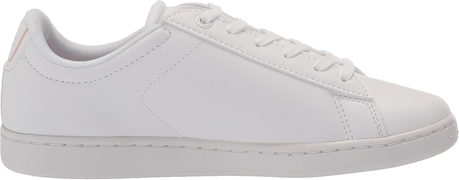 image:imageLacoste Infants Carnaby Evo SneakerWhtLt Pnk