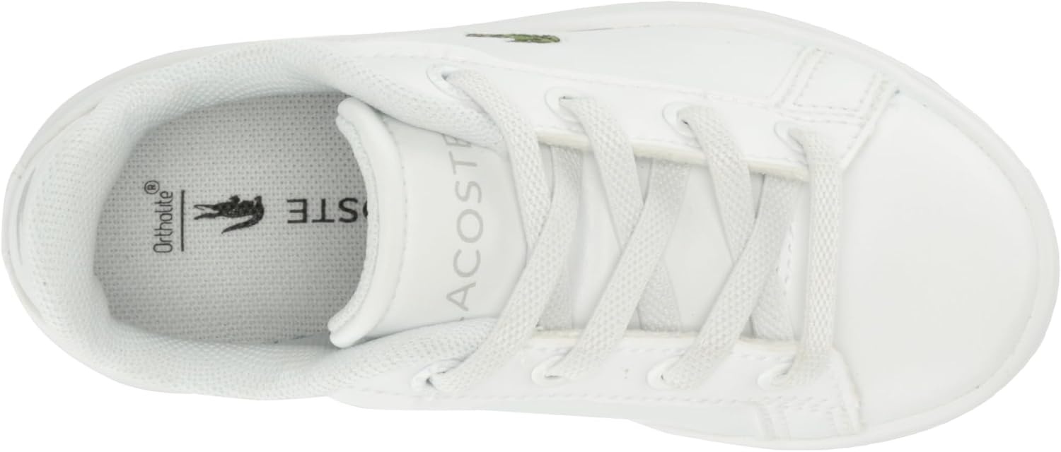 image:imageLacoste Infants Carnaby Pro SneakersWhiteGlossLogMarzipanJava Blue