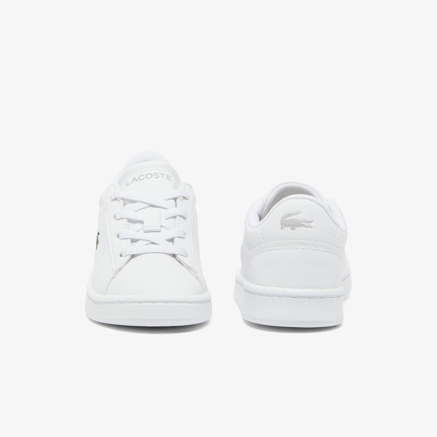 image:imageLacoste Infants Carnaby Set SneakersWhiteGlossLogMarzipanJava Blue
