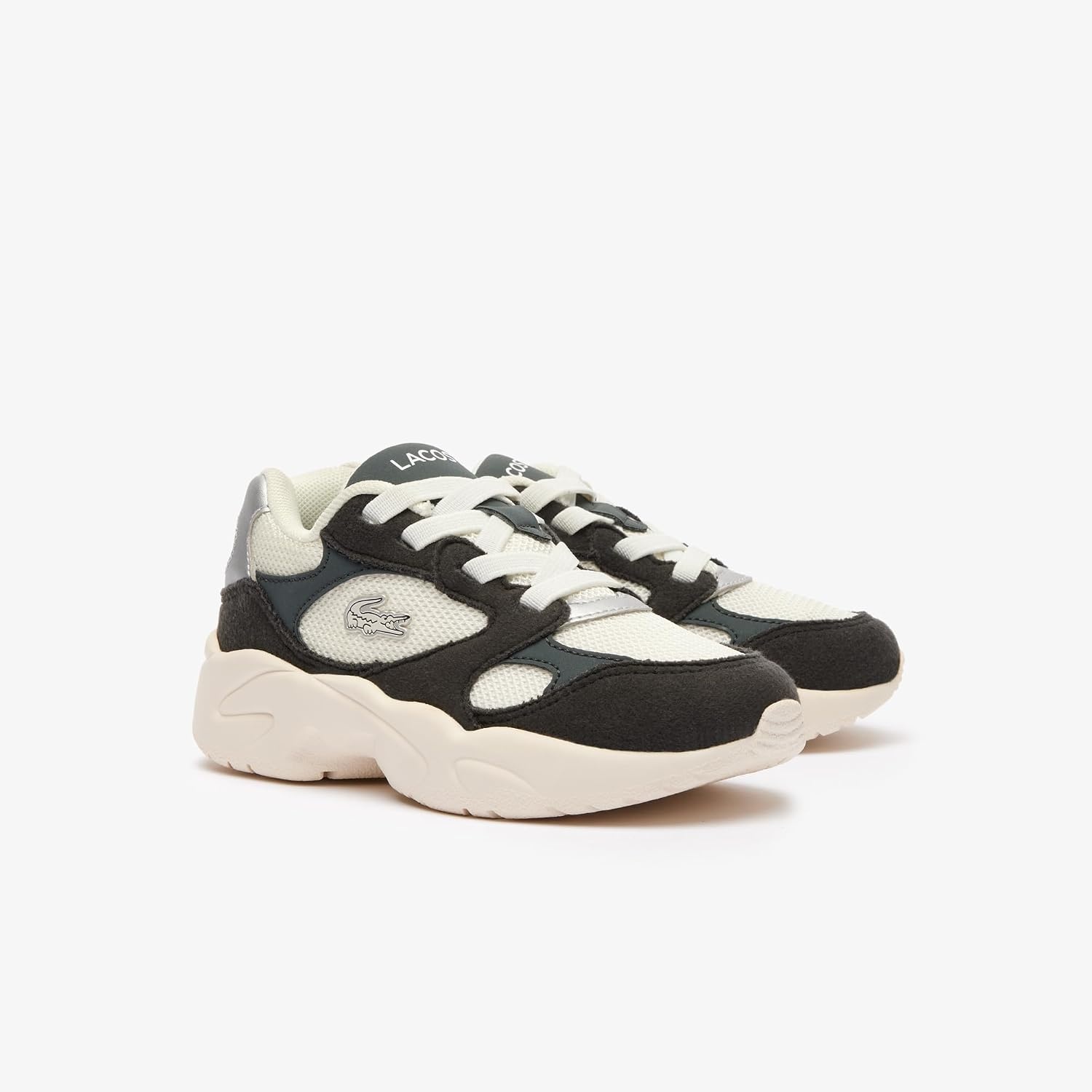 image:imageLacoste Infants Storm 96 Vintage SneakersDark BaobabDark BaobabMother of Pearl