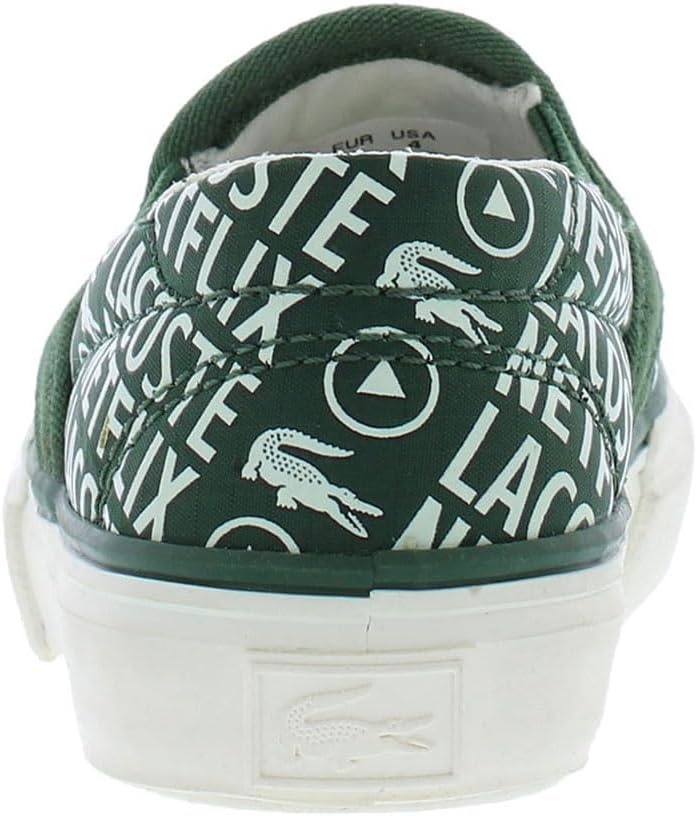 image:imageLacoste Jump Serve Slip On PS Boys ShoesDark Green Off White