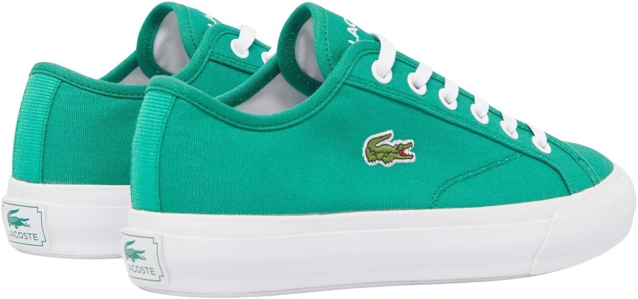 image:imageLacoste Juniors Backcourt SneakersDark Ginger GreenNavy Blue 10