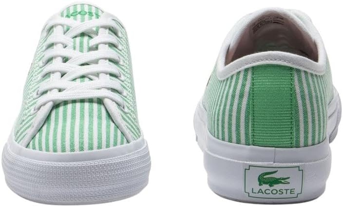 image:imageLacoste Juniors Backcourt SneakersDark Ginger GreenNavy Blue 20