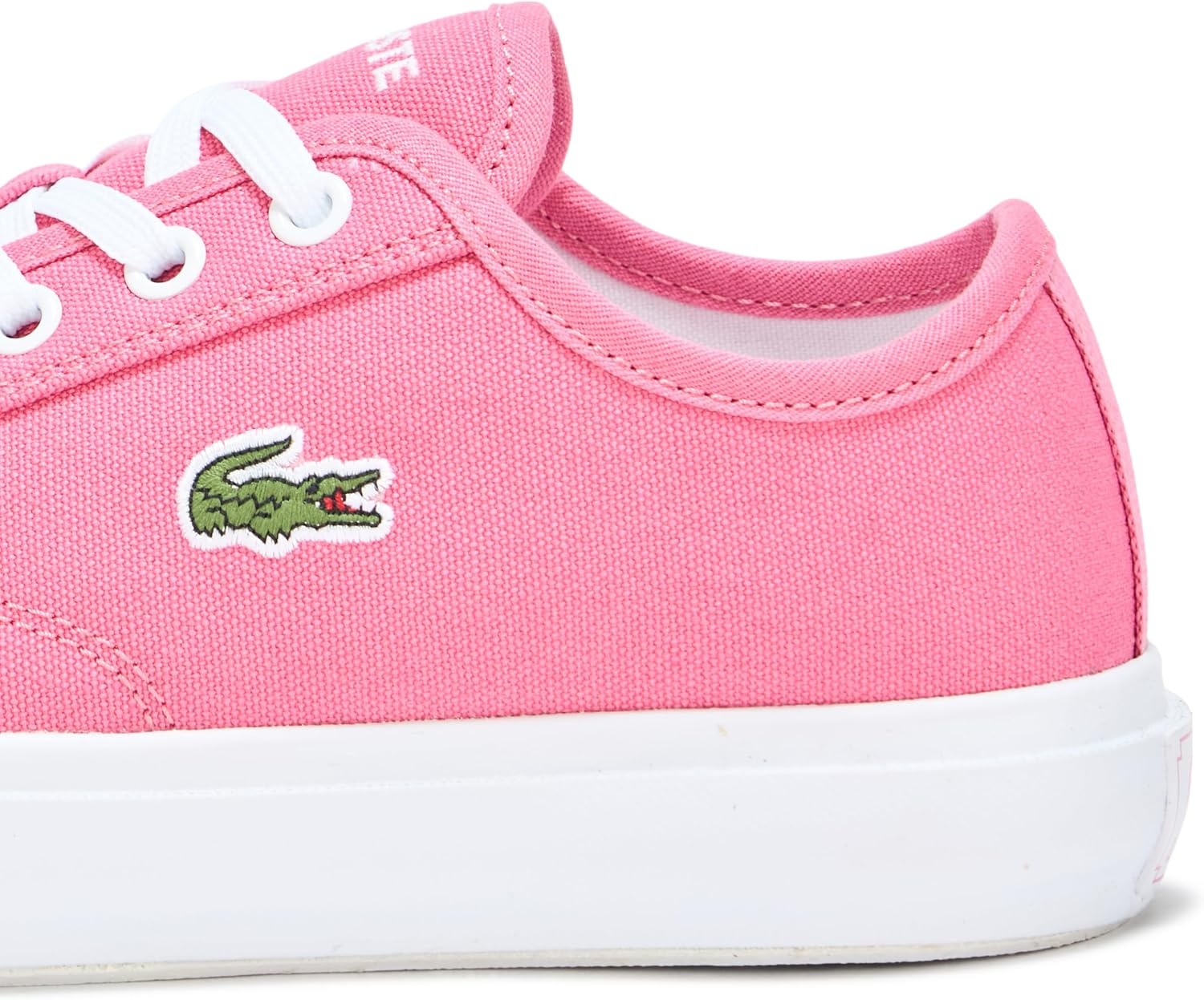 image:imageLacoste Juniors Backcourt SneakersPinkWhite