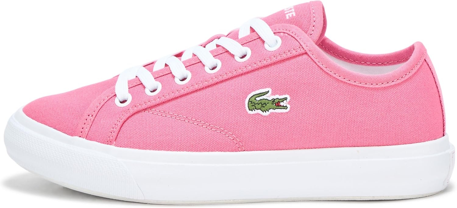 image:imageLacoste Juniors Backcourt SneakersPinkWhite