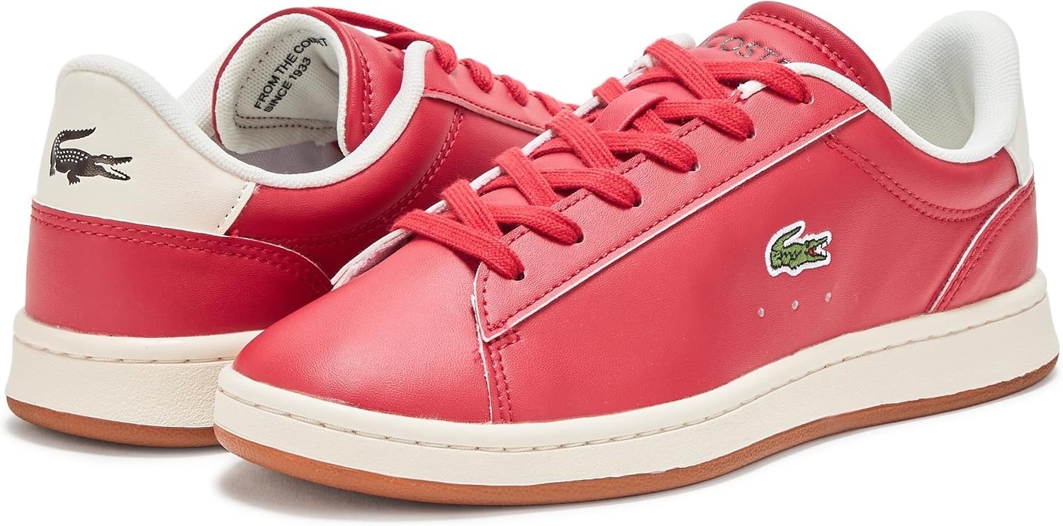 image:imageLacoste Juniors Carnaby Set SneakersRed Off White