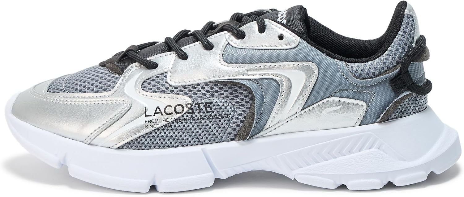 image:imageLacoste Juniors L003 Neo SneakersGreyWhite