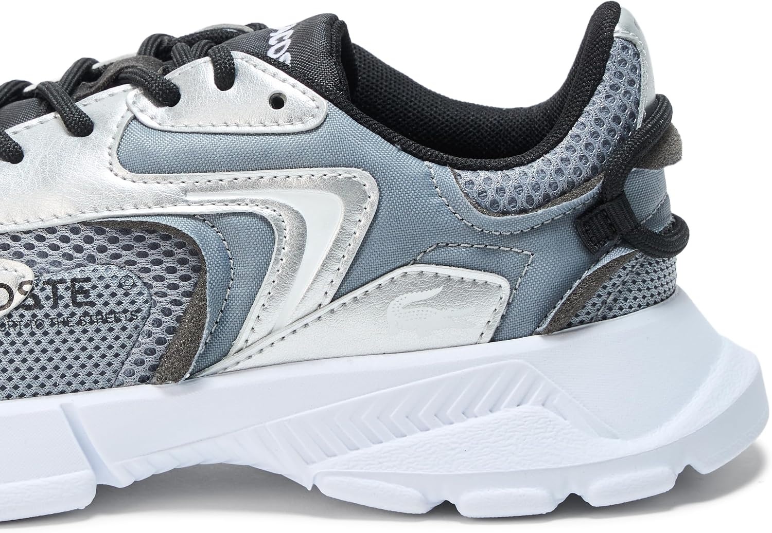 image:imageLacoste Juniors L003 Neo SneakersGreyWhite