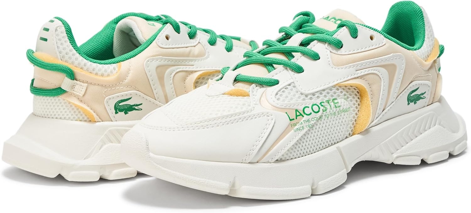 image:imageLacoste Juniors L003 Neo SneakersWhiteGreen
