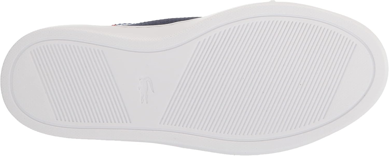 image:imageLacoste Juniors La Piquee SneakerNvyWht
