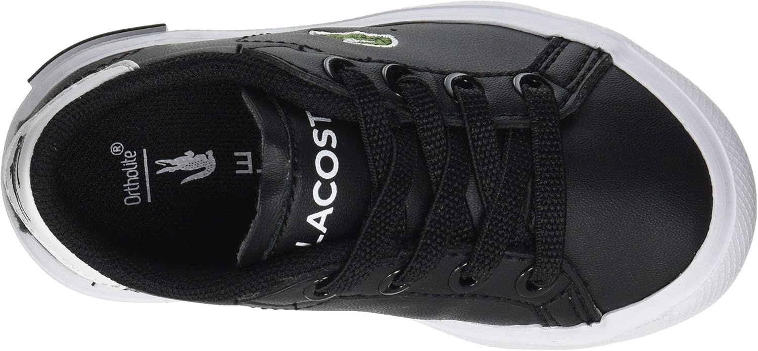 image:imageLacoste Juniors Powercourt SneakersBlk Wht