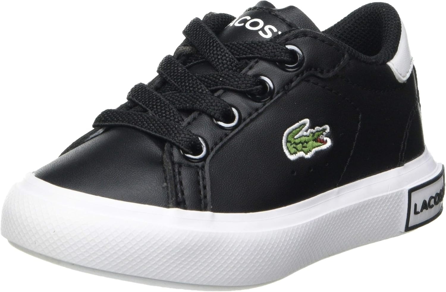image:imageLacoste Juniors Powercourt SneakersBlk Wht