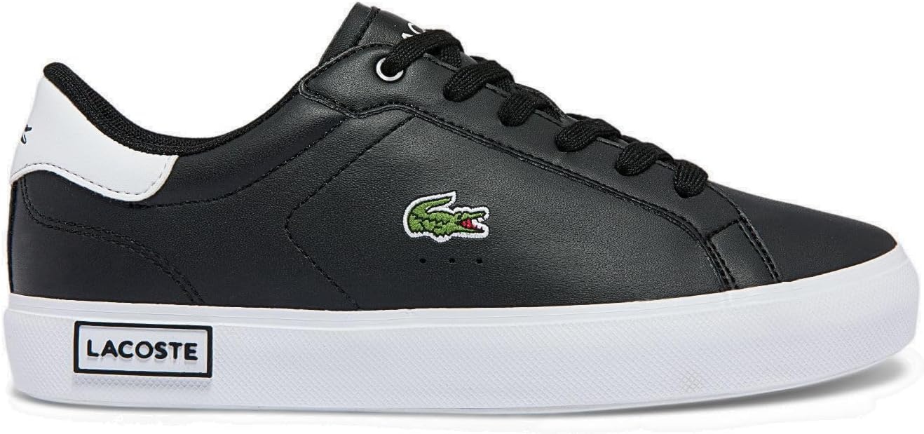 image:imageLacoste Juniors Powercourt SneakersBlk Wht