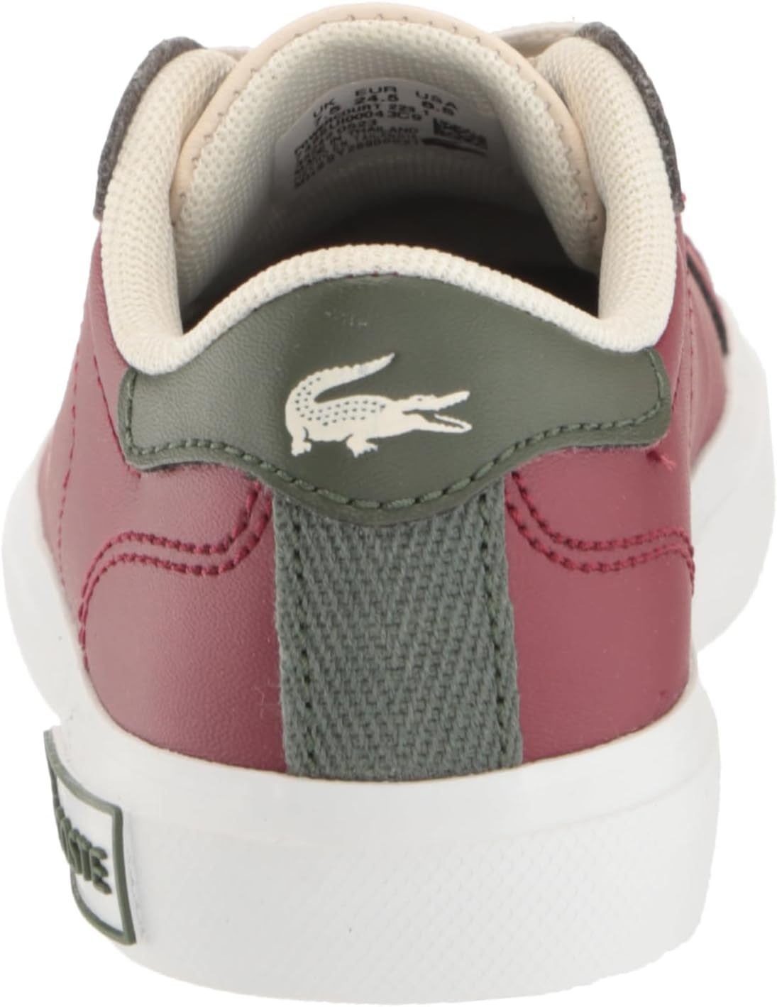 image:imageLacoste Juniors Powercourt SneakersPetal Pink