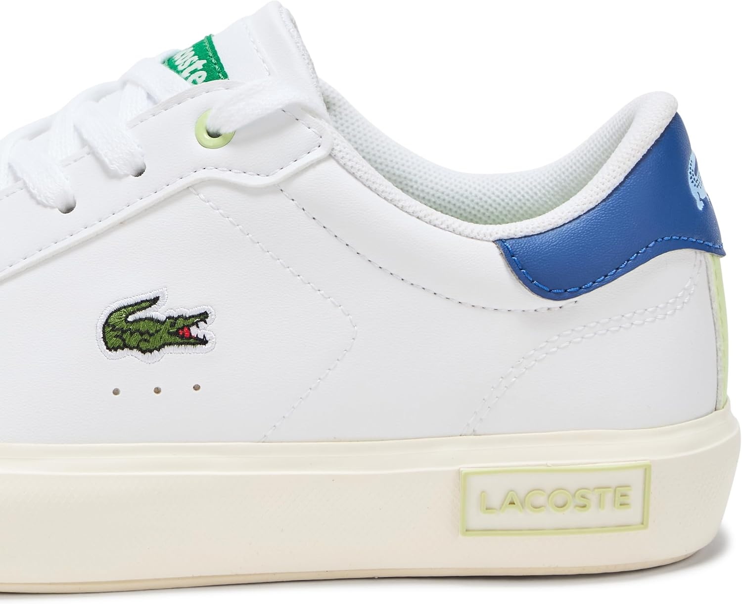 image:imageLacoste Juniors Powercourt SneakersWhite Blue