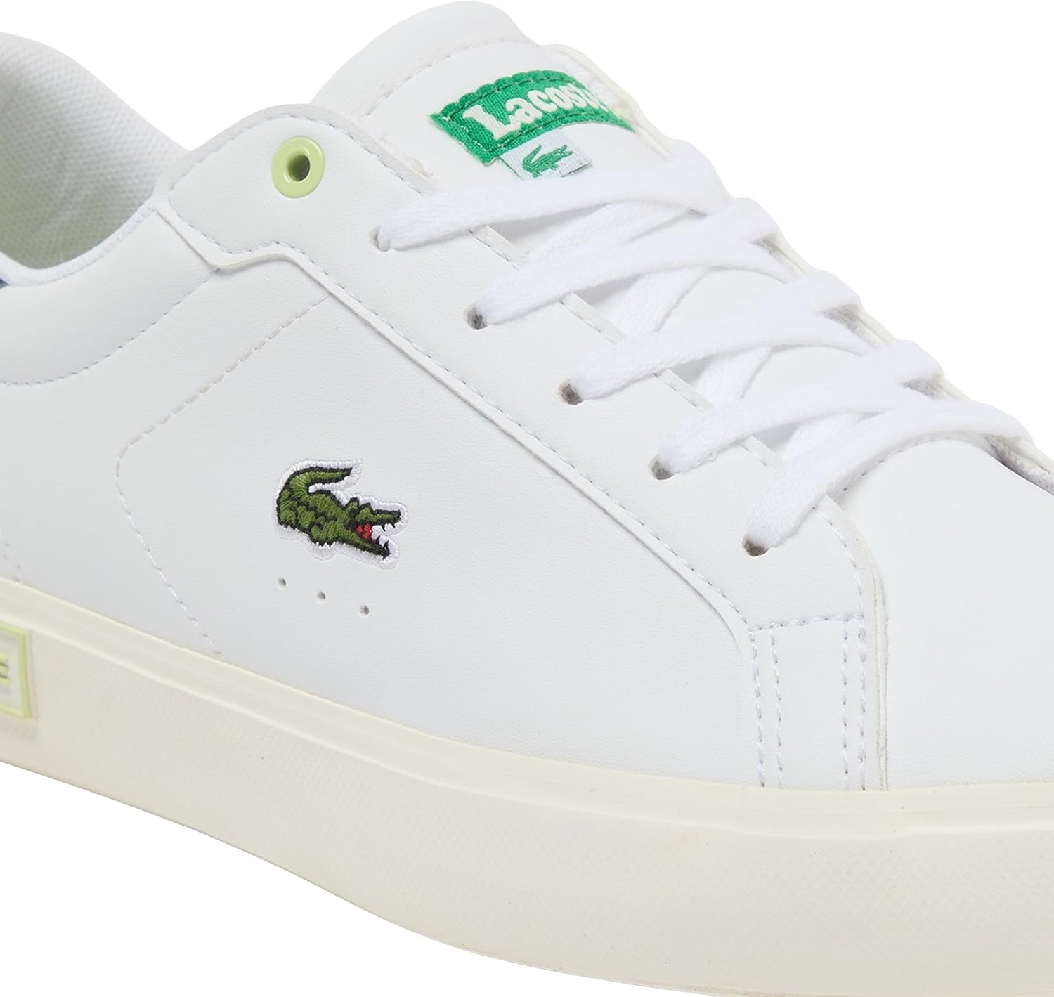 image:imageLacoste Juniors Powercourt SneakersWhiteBlue