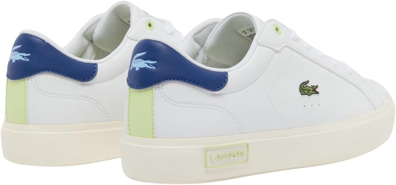 image:imageLacoste Juniors Powercourt SneakersWhiteBlue