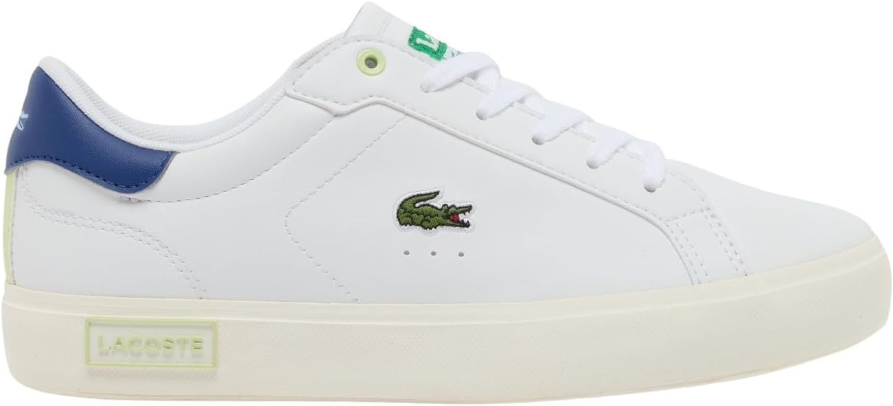 image:imageLacoste Juniors Powercourt SneakersWhiteBlue