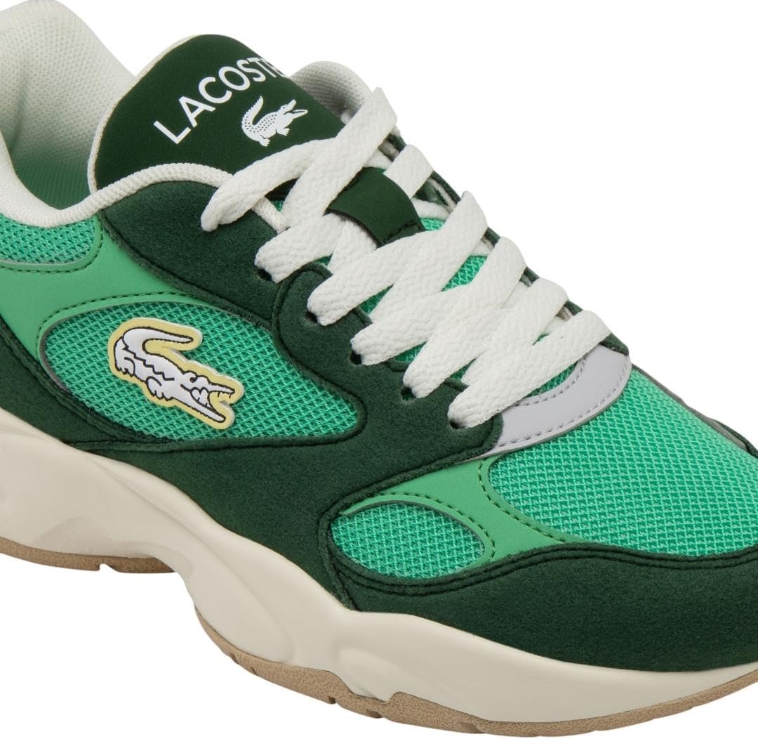 image:imageLacoste Juniors Storm 96 Vintage SneakersBroomBlackMalachiteAbysmAbysm