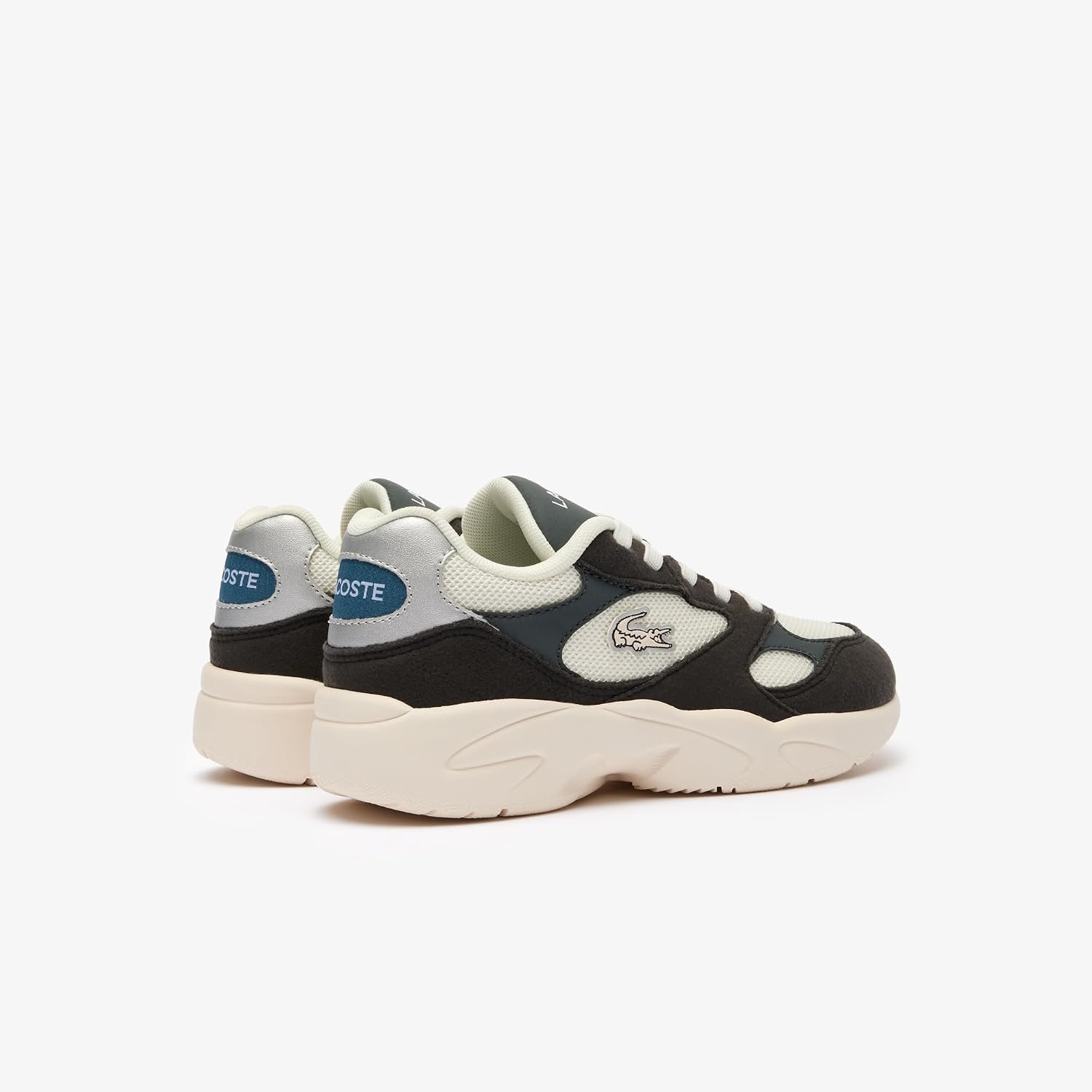 image:imageLacoste Juniors Storm 96 Vintage SneakersDark BaobabDark BaobabMother of Pearl