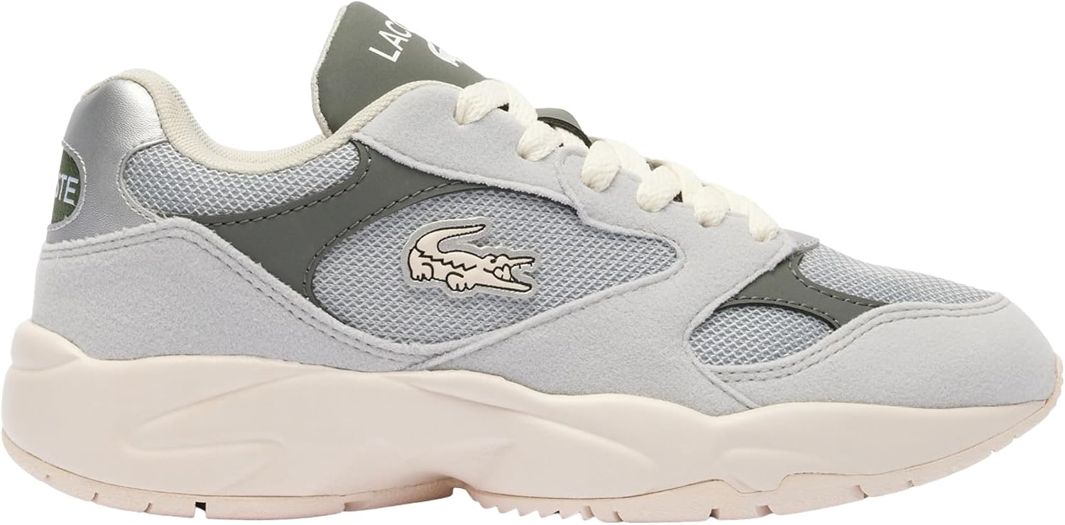 image:imageLacoste Juniors Storm 96 Vintage SneakersLight GreyDark Grey