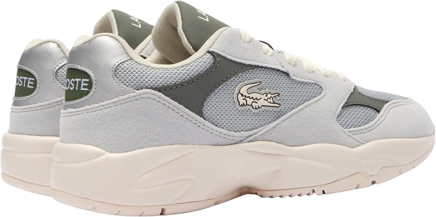image:imageLacoste Juniors Storm 96 Vintage SneakersLight GreyDark Grey