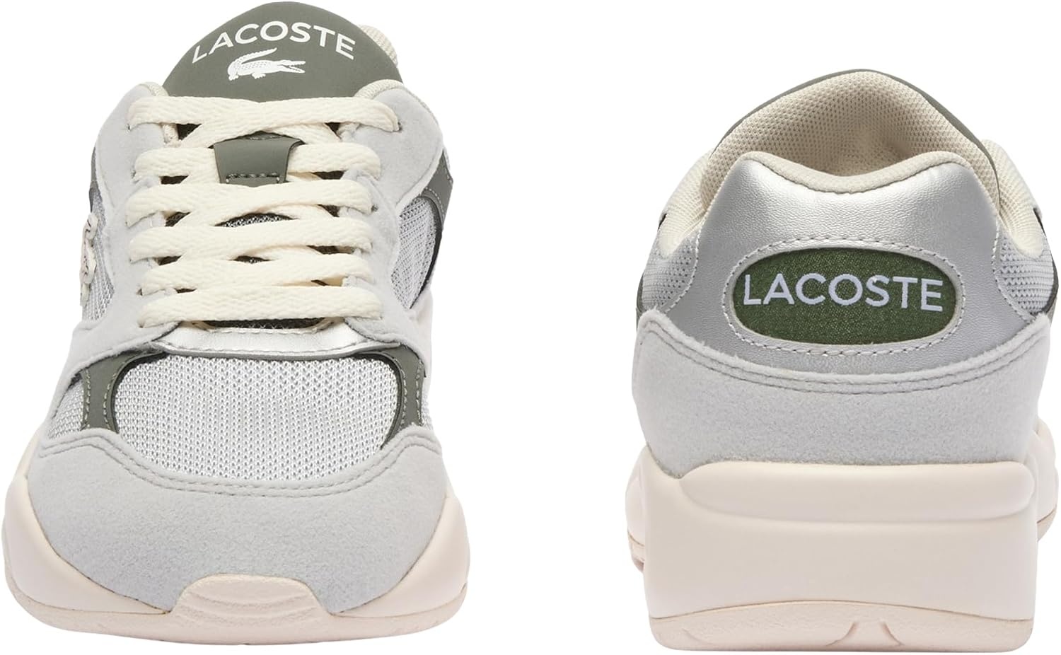 image:imageLacoste Juniors Storm 96 Vintage SneakersLight GreyDark Grey