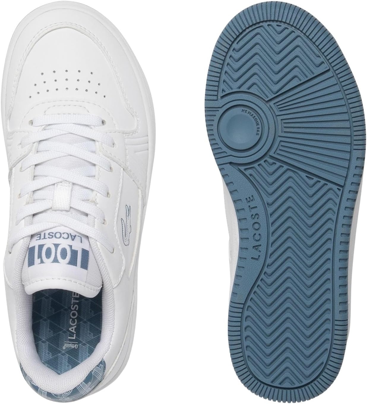 image:imageLacoste Kids Childrens L001 Set SneakersWhiteBlue
