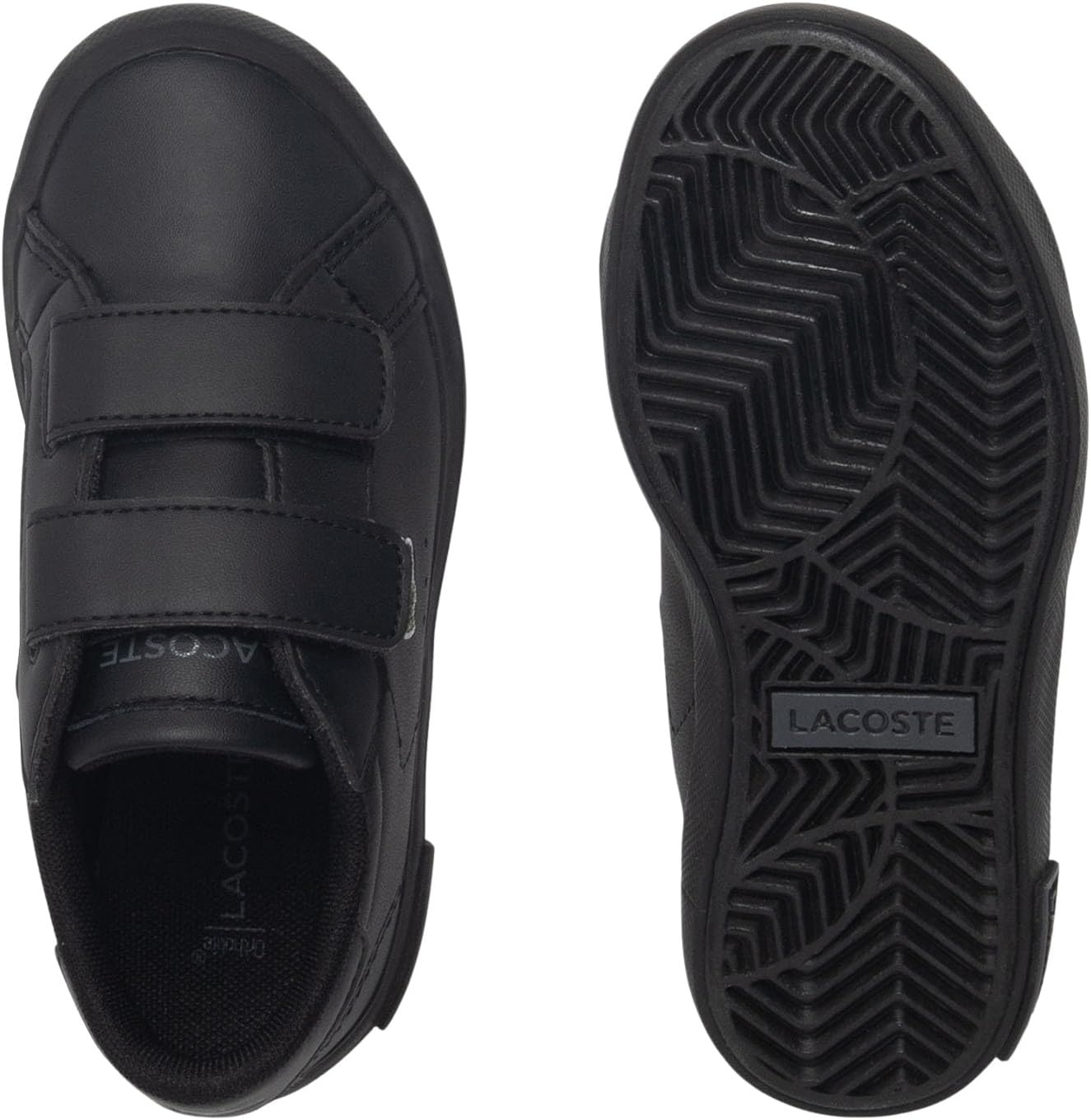 image:imageLacoste Kids Powercourt Sneakers ToddlerLittle KidBlack