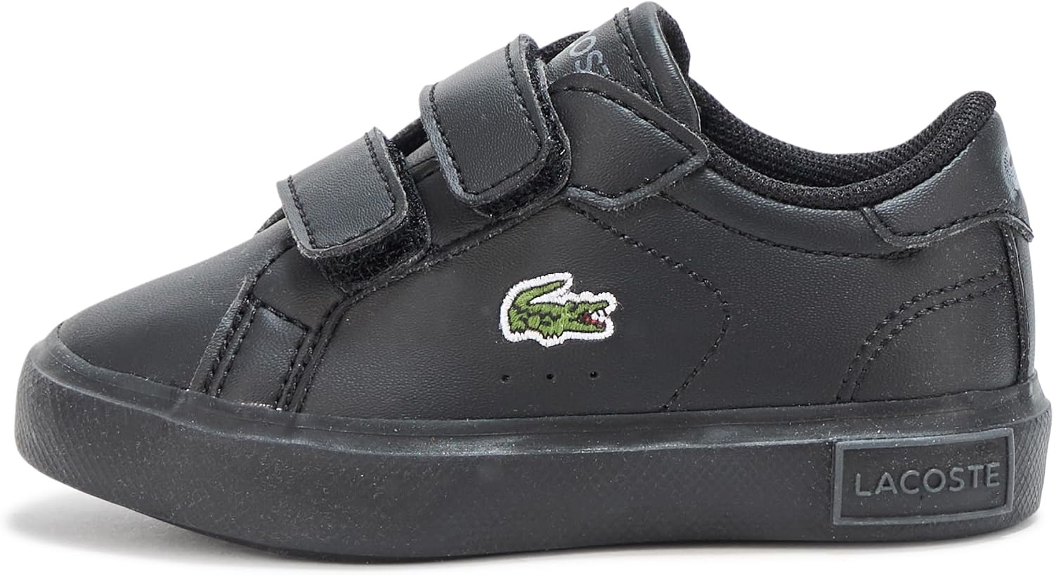 image:imageLacoste Kids Powercourt Sneakers ToddlerLittle KidBlackBlack