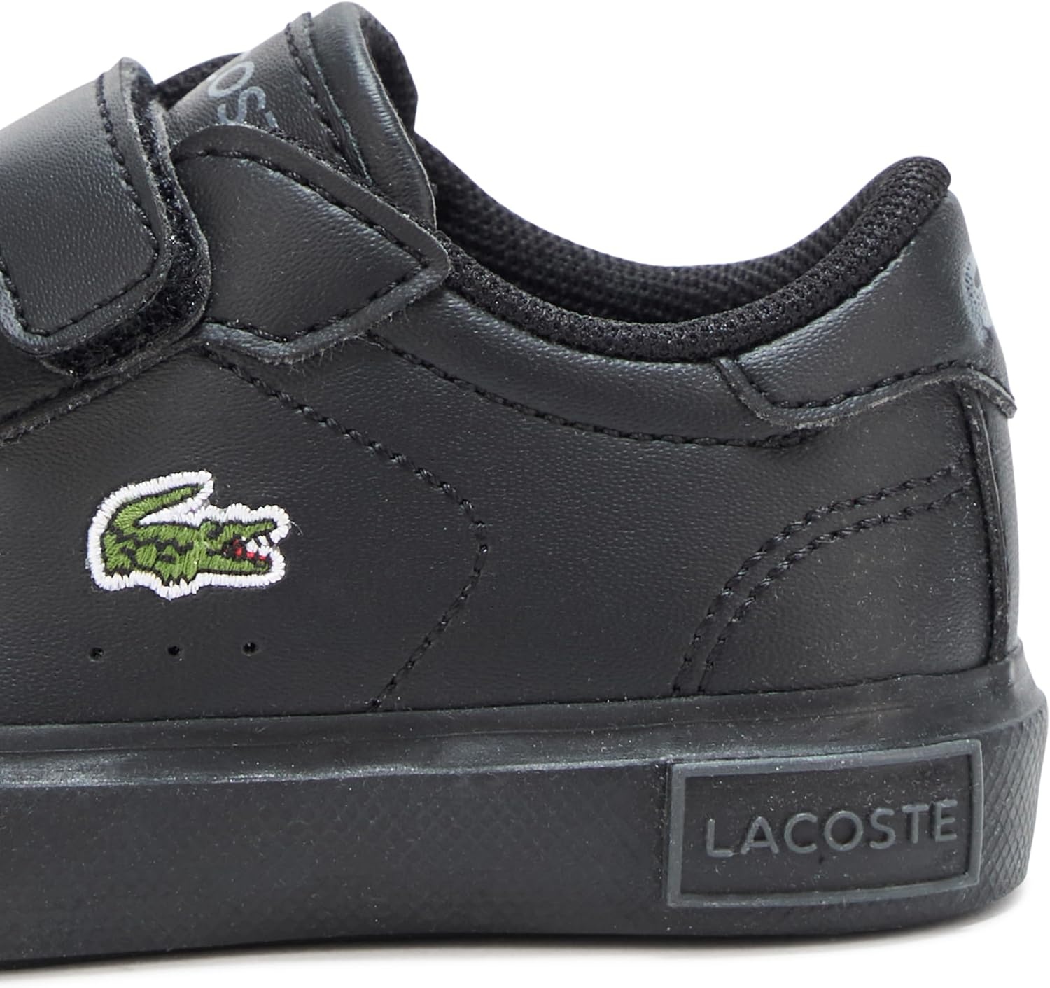 image:imageLacoste Kids Powercourt Sneakers ToddlerLittle KidBlackBlack