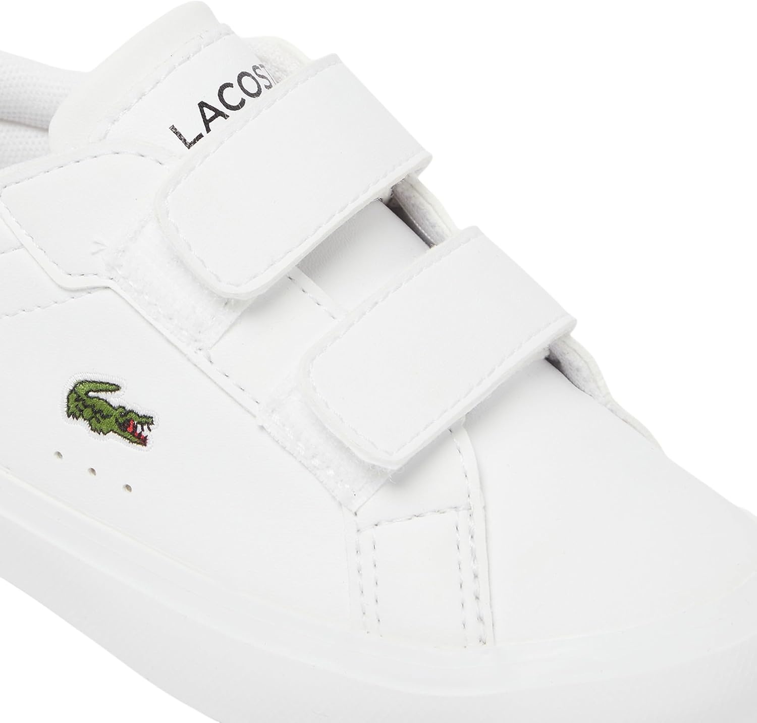 image:imageLacoste Kids Powercourt Sneakers ToddlerLittle KidWhiteBlack